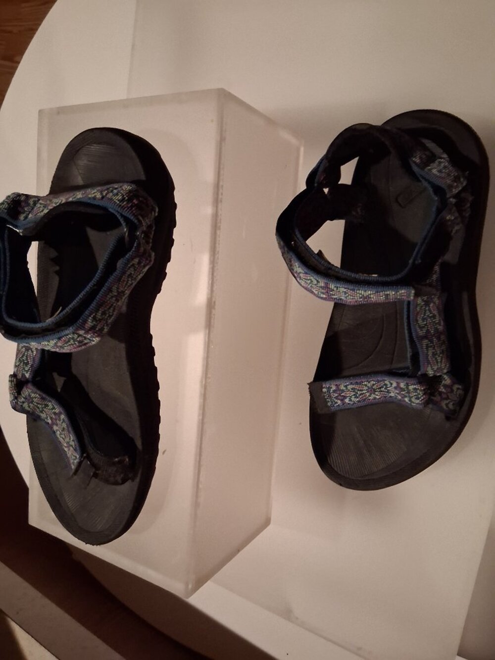 Teva Women’s Size 7 Multicolor Sport Hiking Sandals Adjustable Straps 6471 Boho - Picture 3 of 10
